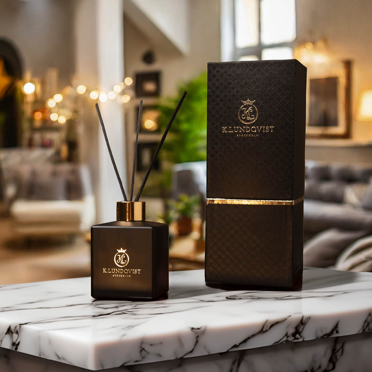 K. Lundqvist Stockholm Black Cashmere Tuoksutikut 120 ml