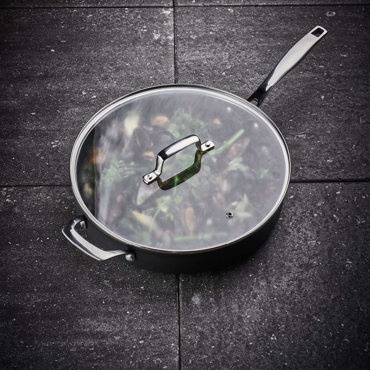 Modern House Black Line Paistokasari 30 cm