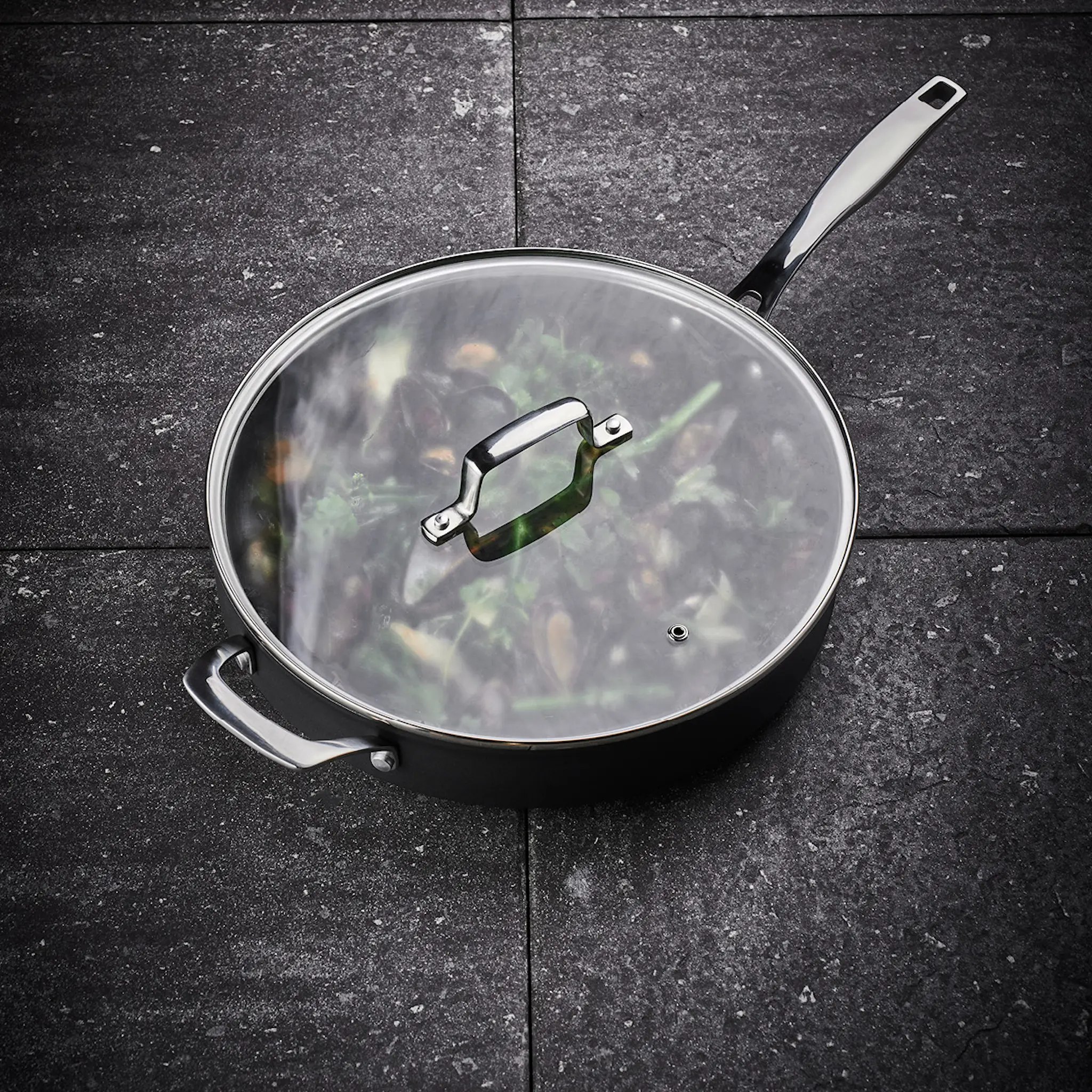 Modern House Black Line Paistokasari 30 cm