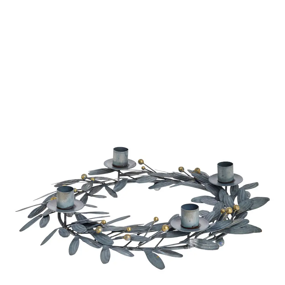 Mistlia Kynttelikkö 7 cm Antiikinharmaa