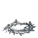 Mistlia adventsljusstake 7 cm antikgrå