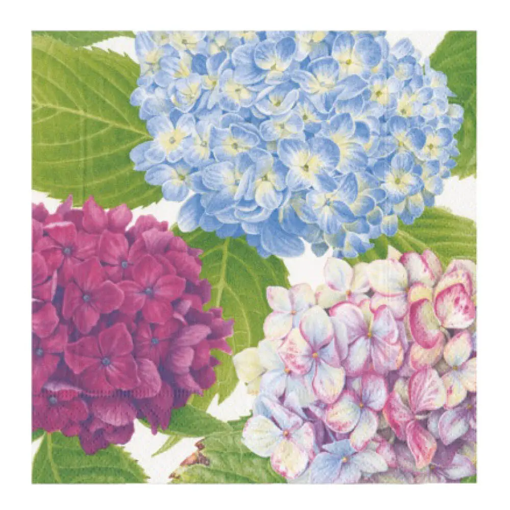 Hydrangea Garden Servetti 33x33 cm 20 kpl sininen