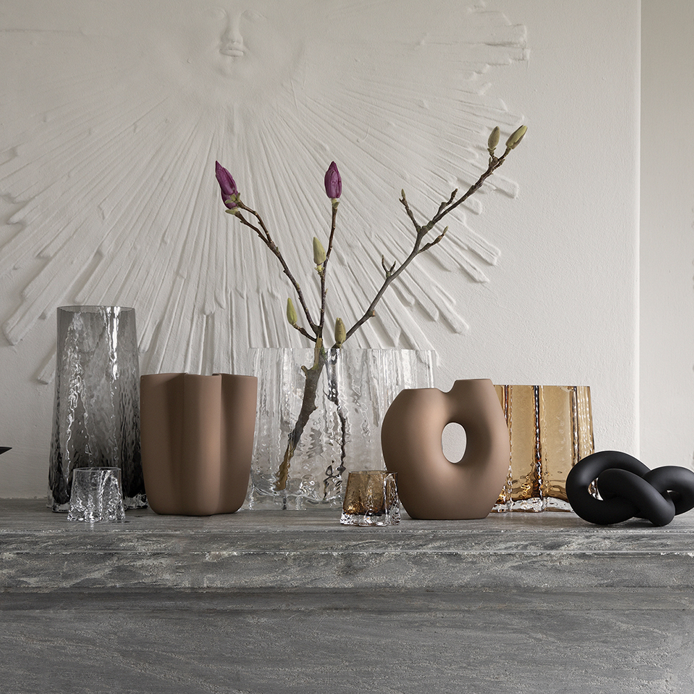 Cooee Gry Värmeljushållare Konjak