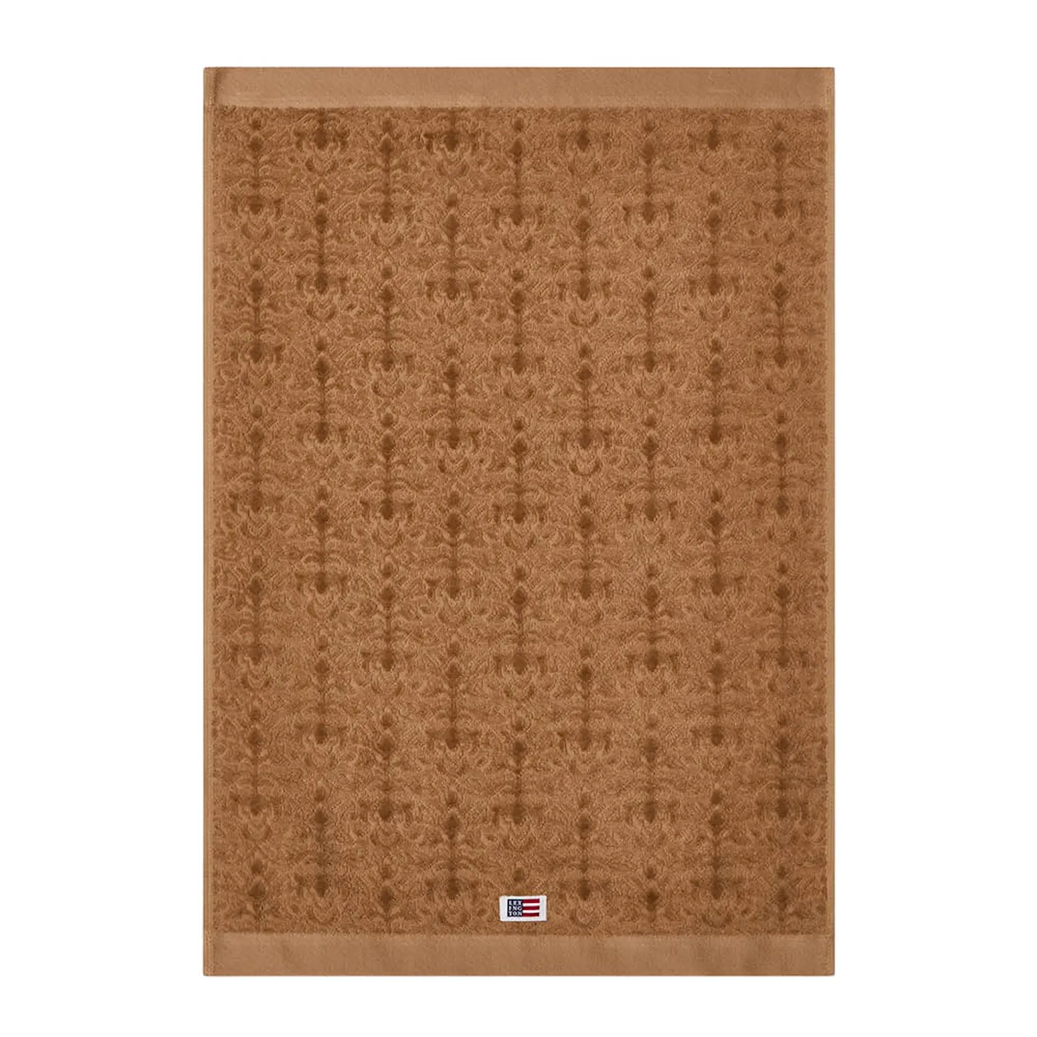 Lexington Velour jacquard ornament håndkle 30x50 cm fudge