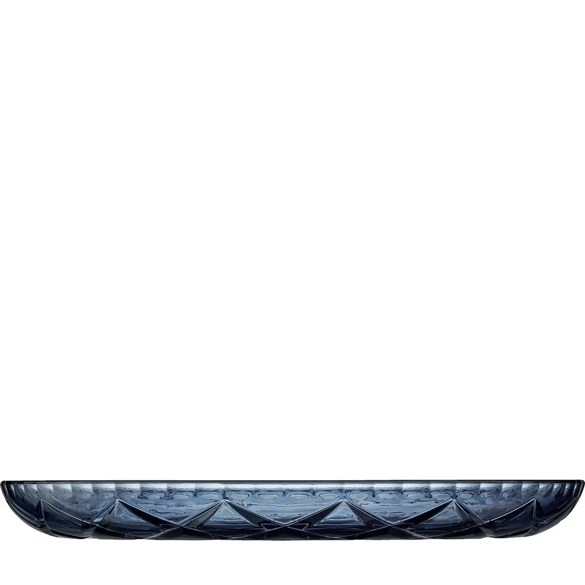 Lyngby Glas Sorrento Fat Glas 30 cm Blå