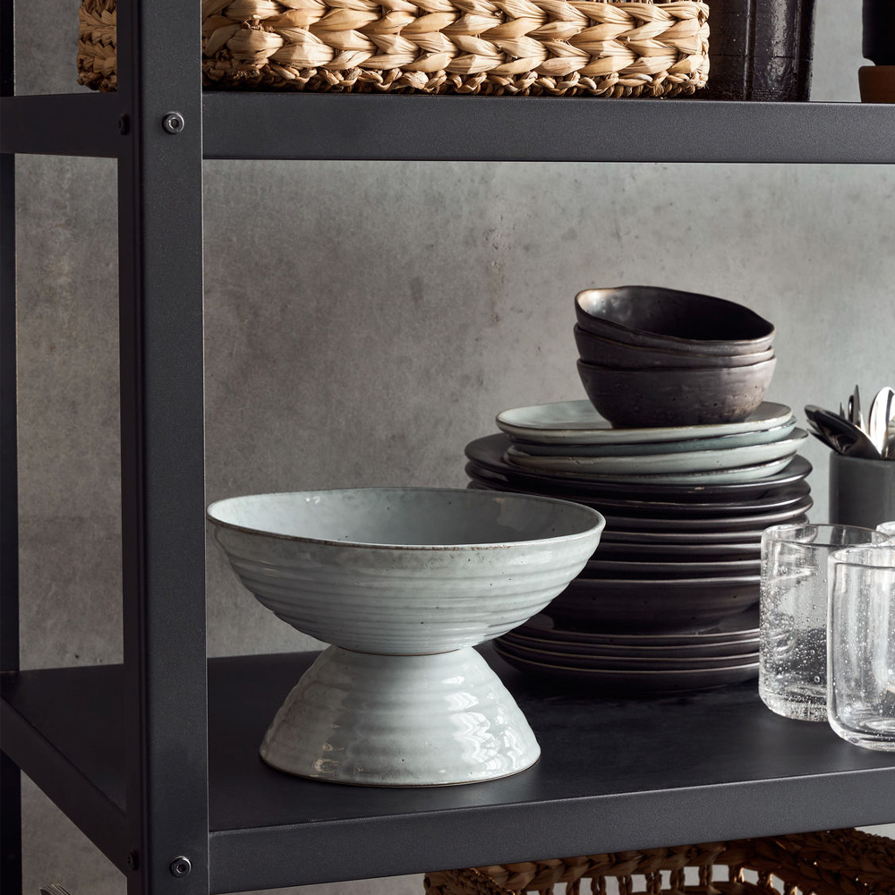 House Doctor Rustic Koristekulho 24 cm Harmaa/Sininen