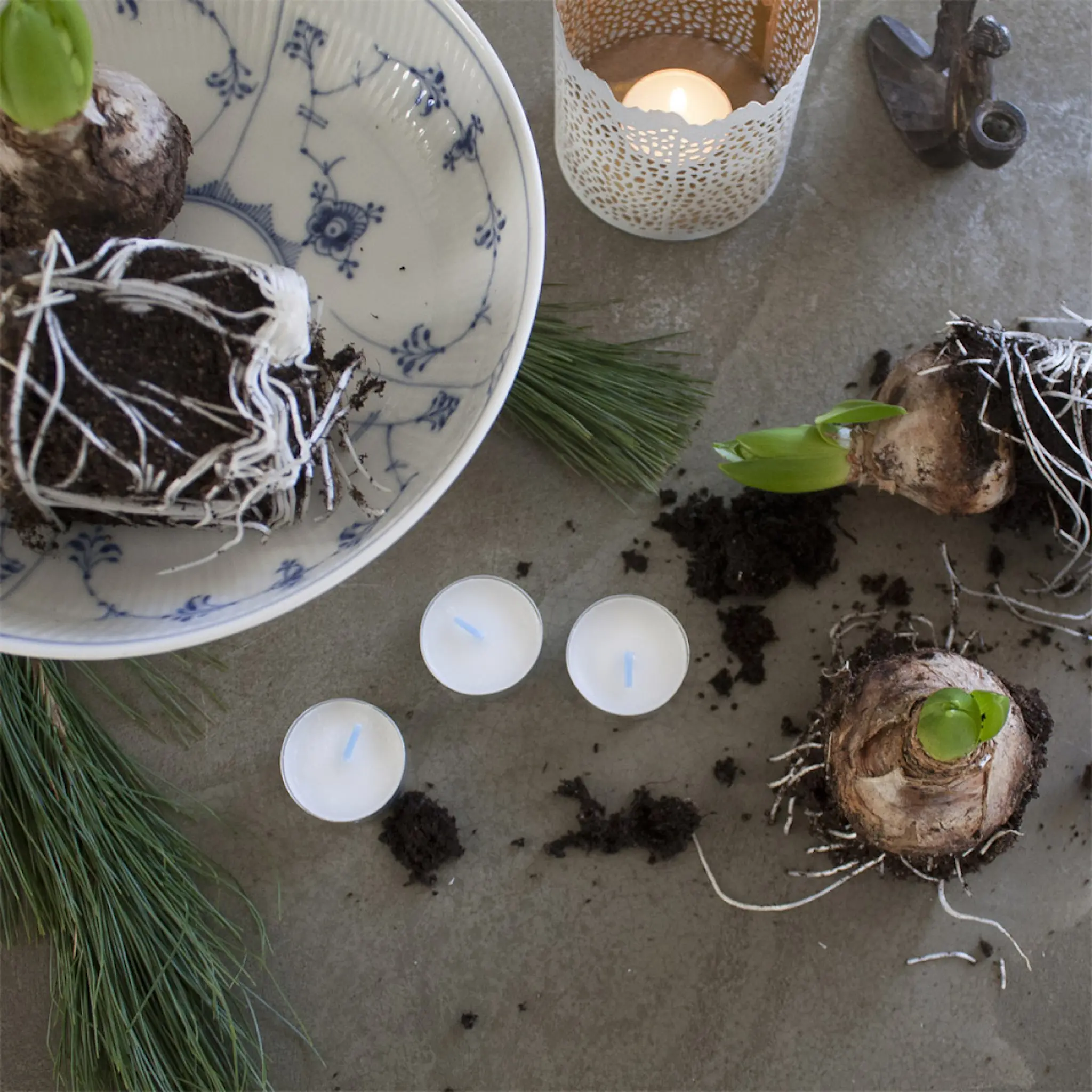 Liljeholmens Lämpökynttilä 3,8 cm 50 kpl Valkoinen