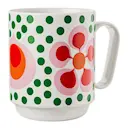 Lisa Larson Birds 1967 No.6 mugg 35 cl röd/grön