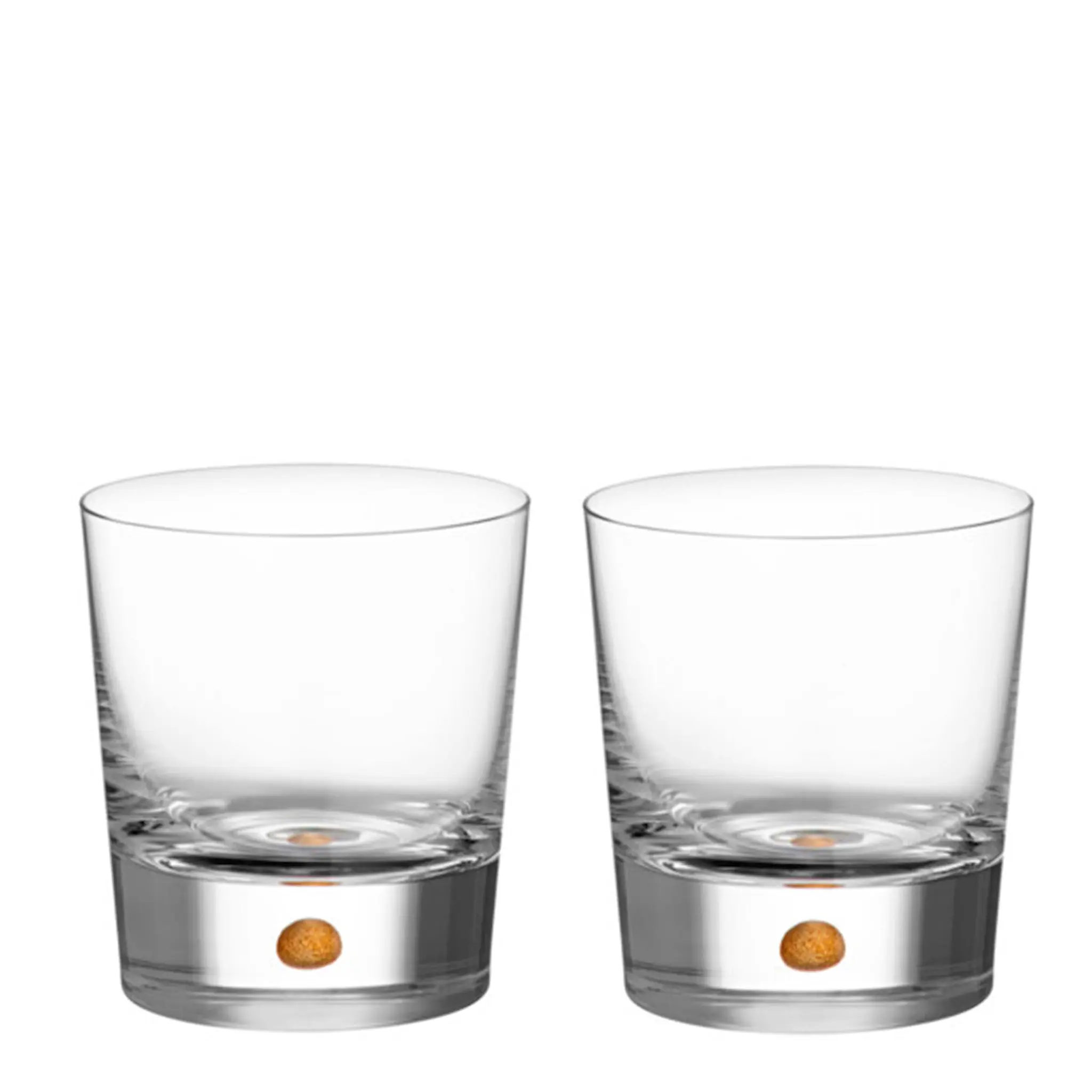Orrefors Intermezzo Guld Double Old Fashioned 40 cl 2-pack
