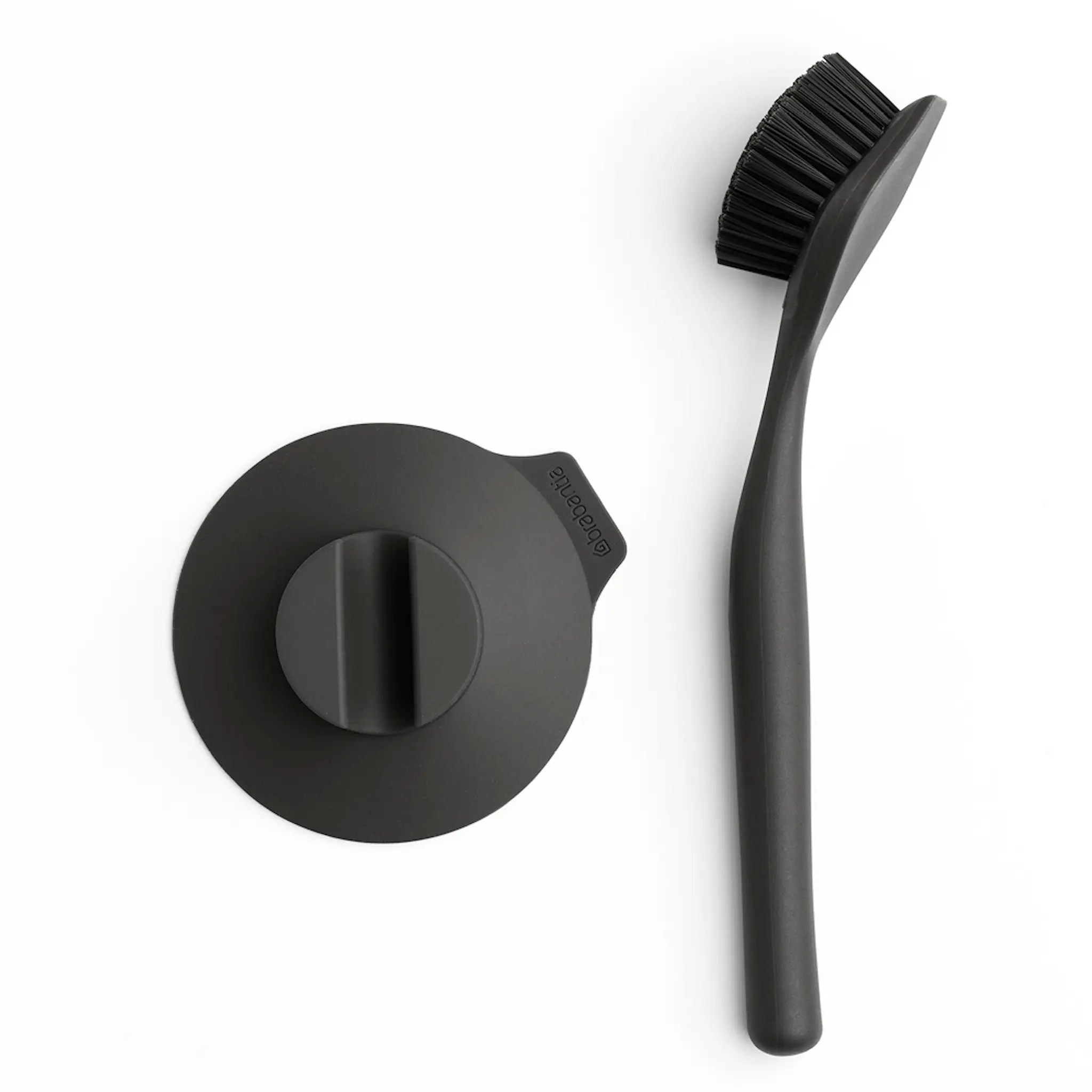 Brabantia SinkSide oppvaskbørste med sugekoppholder mørk grå