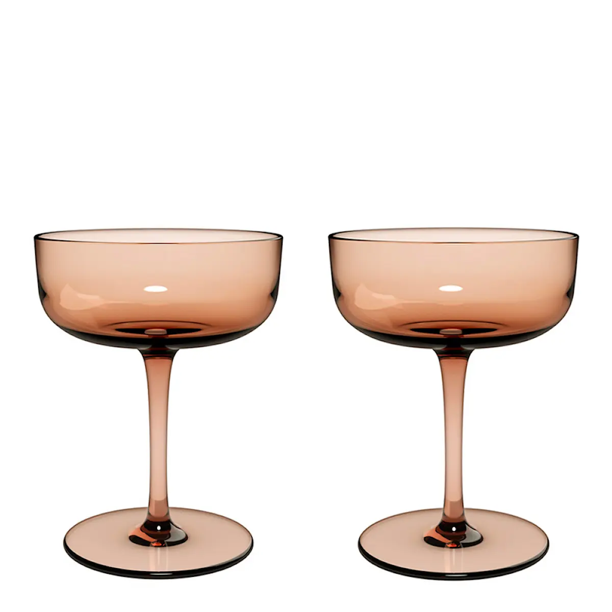 Villeroy & Boch Champagneglas coupe 10 cl 2-pack Clay
