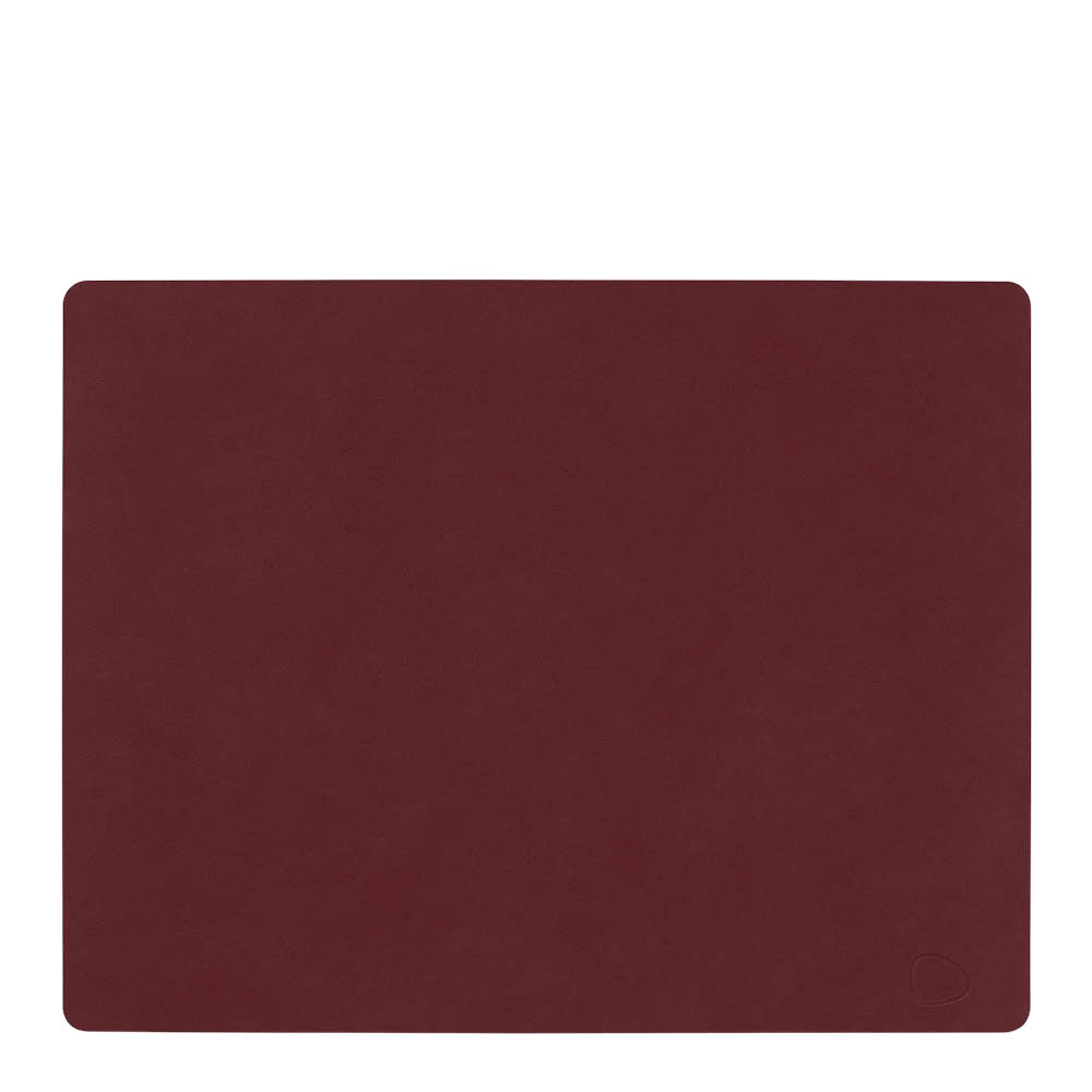 LIND DNA Nupo Square pöytätabletti 35x45 cm Burgundy