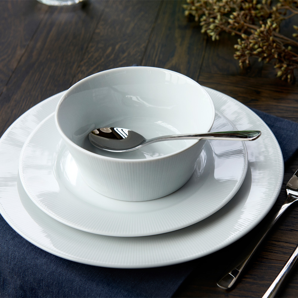 Pillivuyt Eventail skål 0,5L hvit