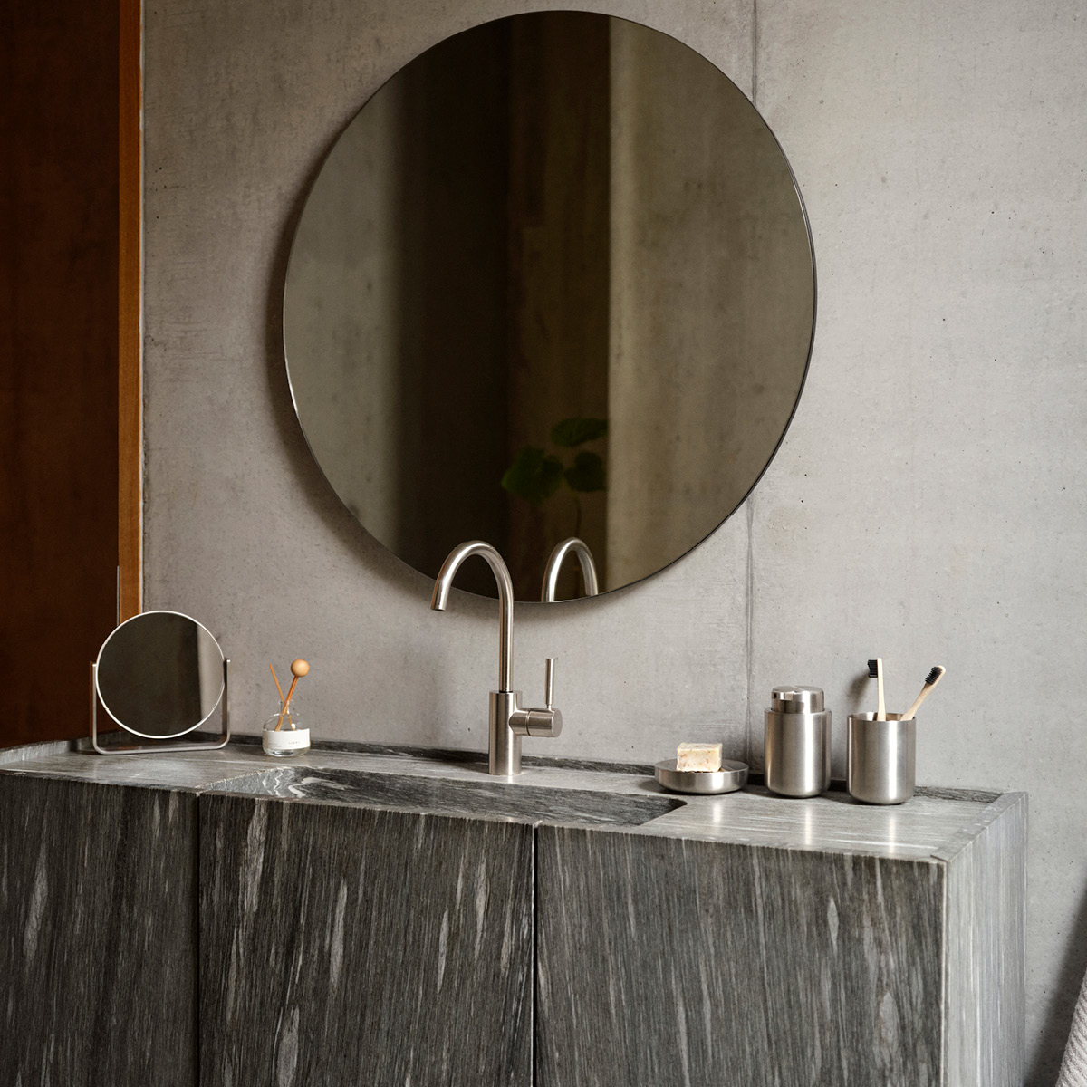 Zone Ume såpeskål stål