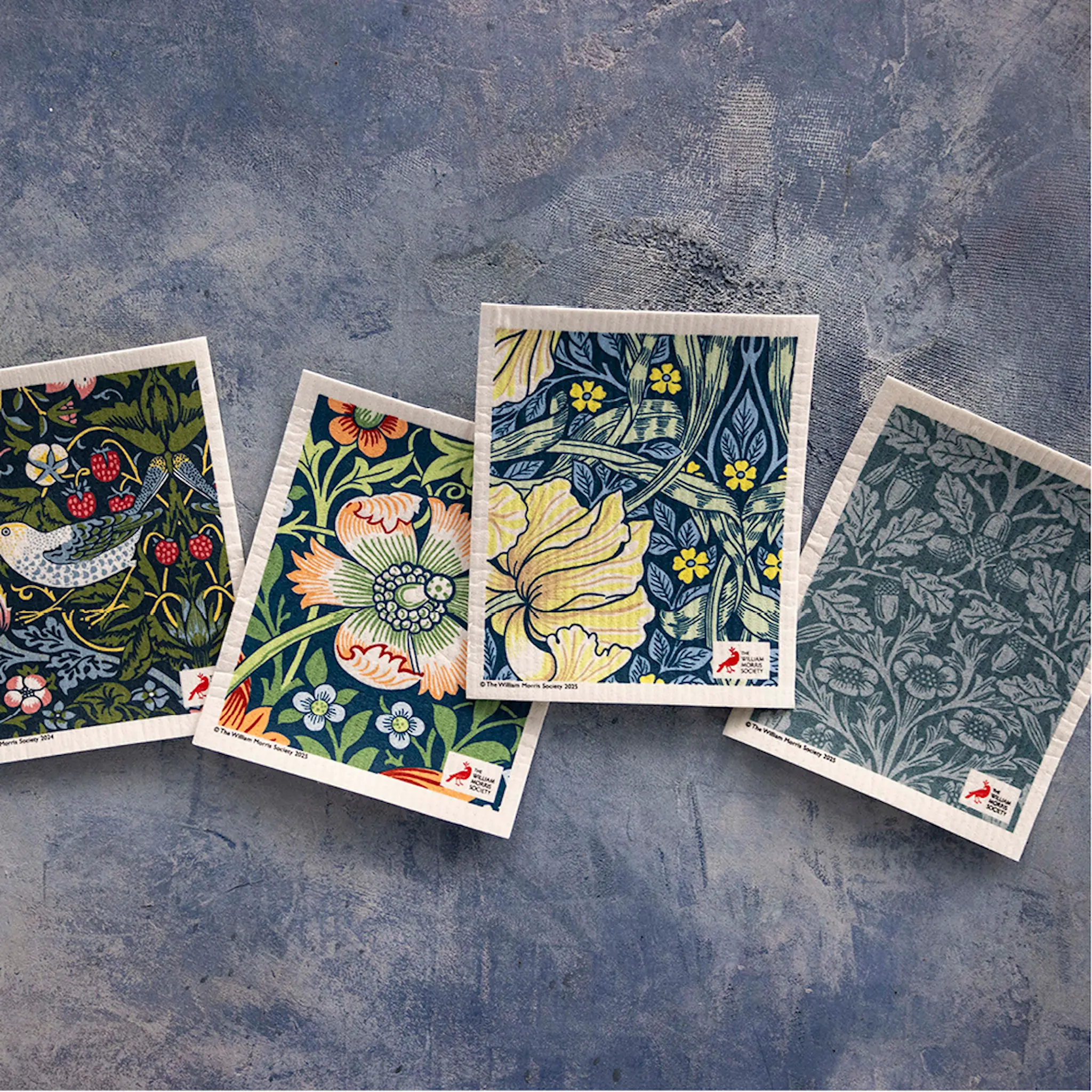 Citronelles William Morris disktrasa 4-pack Timeless elegance