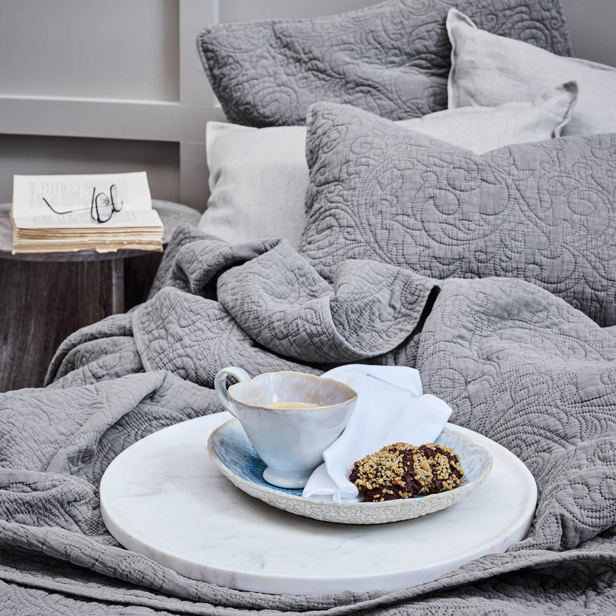 Lene Bjerre Efina putetrekk 60x40 cm grå