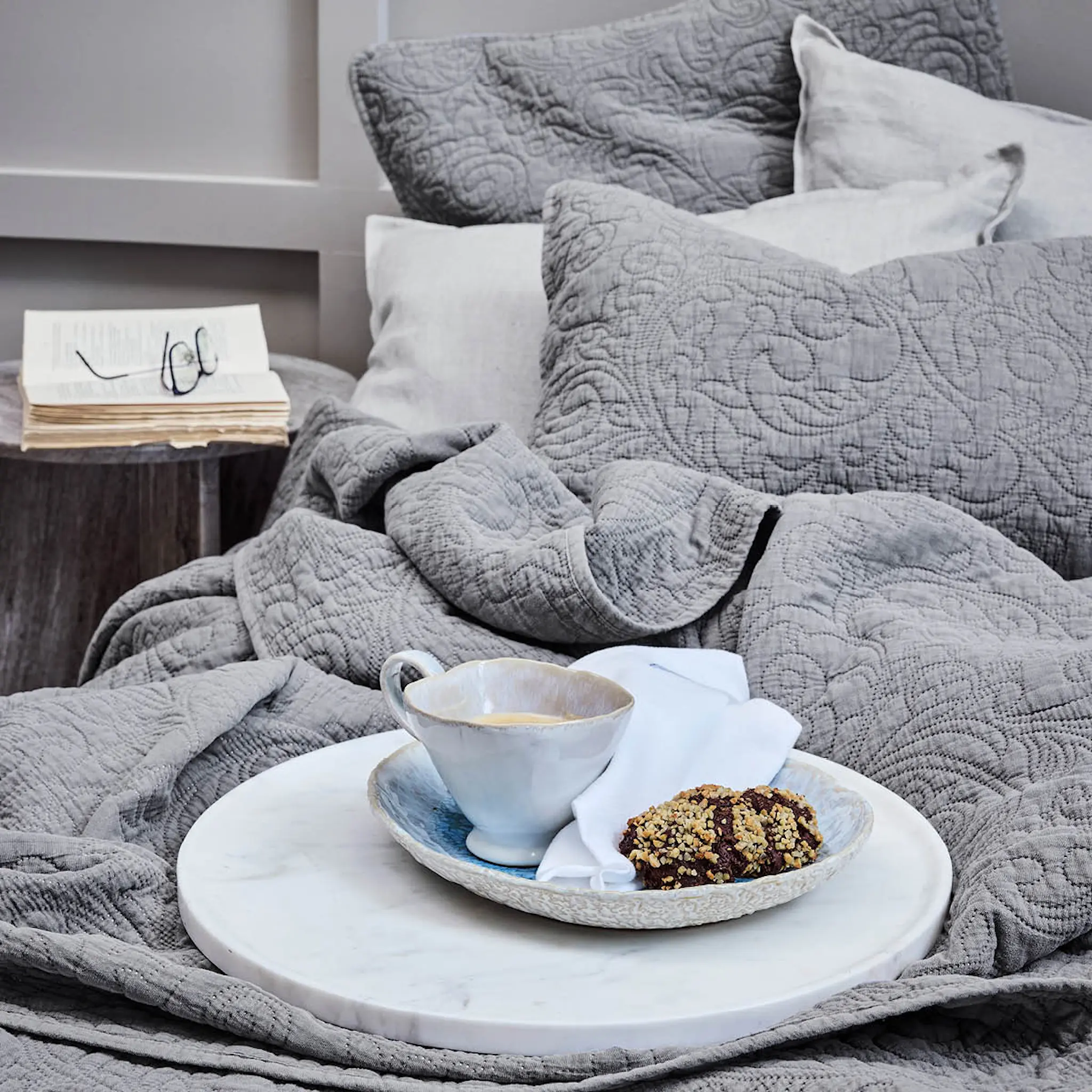 Lene Bjerre Efina putetrekk 60x40 cm grå