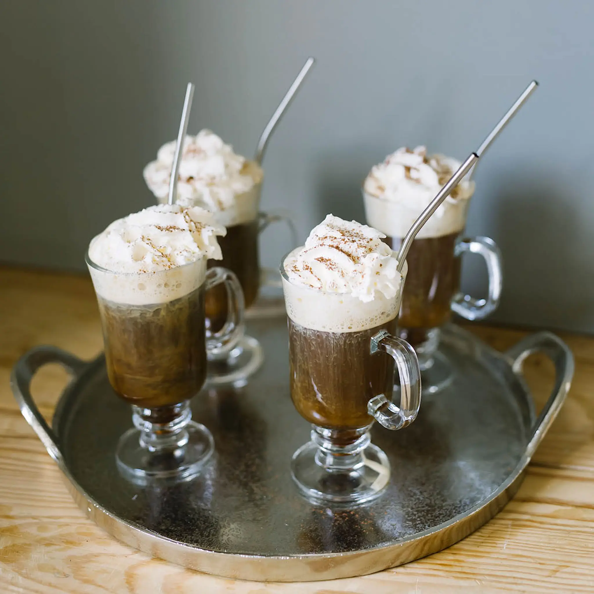 Dorre Irish Coffee Lasi 20 cl ja pillit 4 kpl