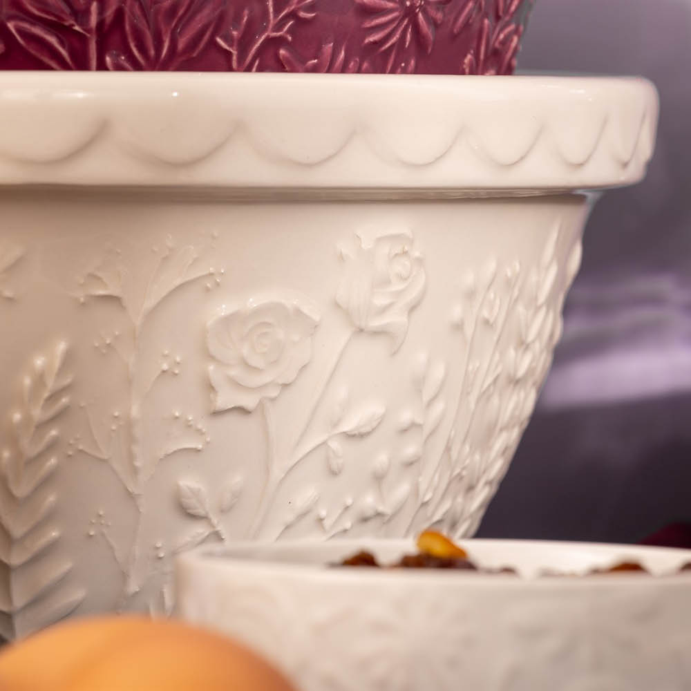 Mason Cash In The Meadow blandningsskål S12 4 L Ros creme