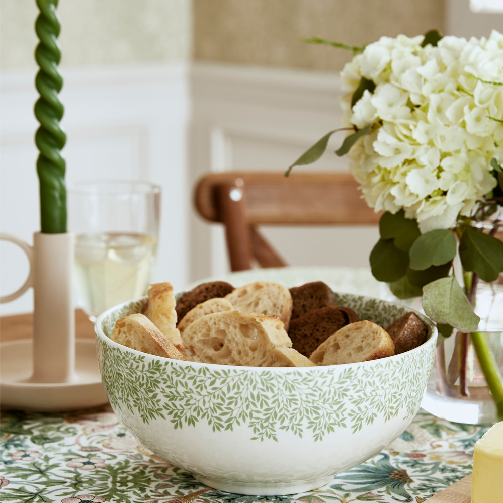 Spode Morris & Co Tarjoilukuho 23 cm Vihreä