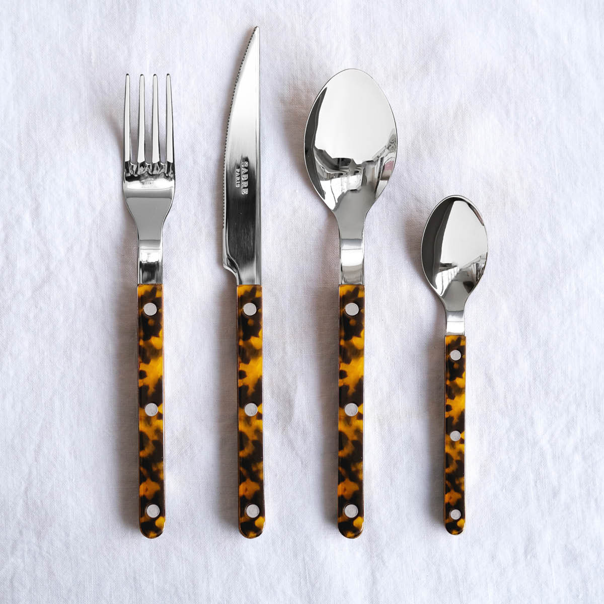 Sabre Bistrot teelusikka 16 cm Faux Tortoise