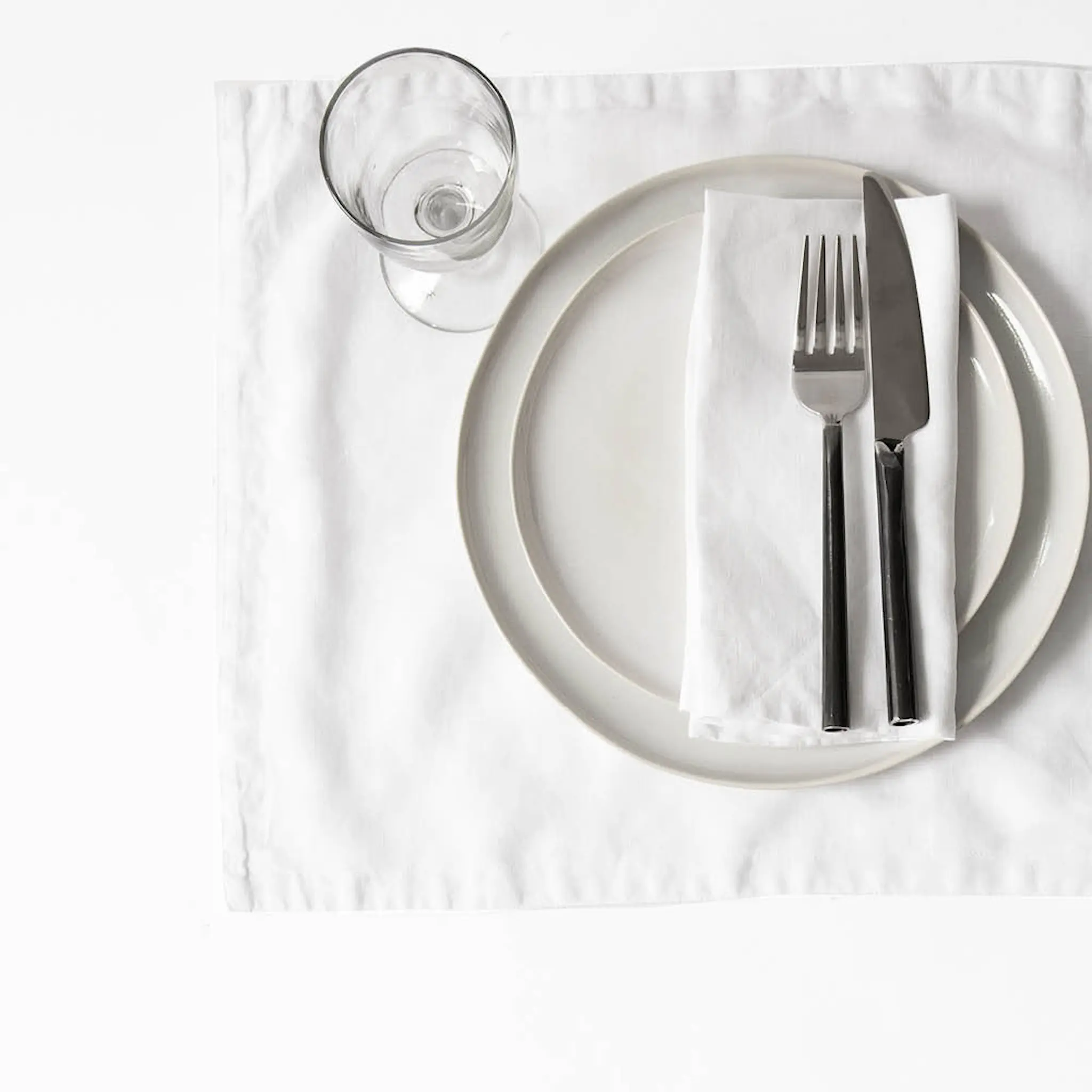 Tell Me More Bordstablett 35x50 cm bleached white linen