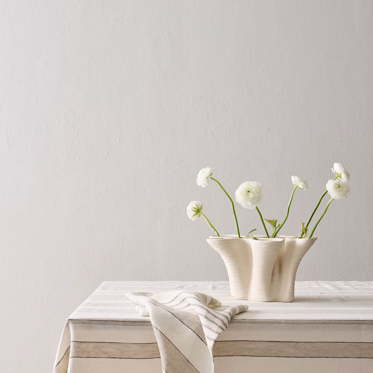 Tell Me More Noah duk 145x270 cm beige stripe