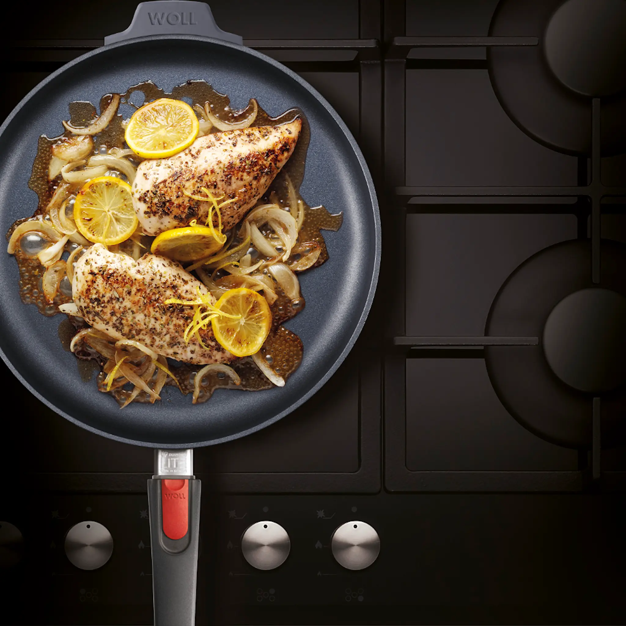 Woll Diamond Lite Paistokasari irrotettava kahva 28 cm