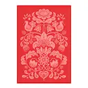 Snöröd kökshandduk 35x50 cm röd