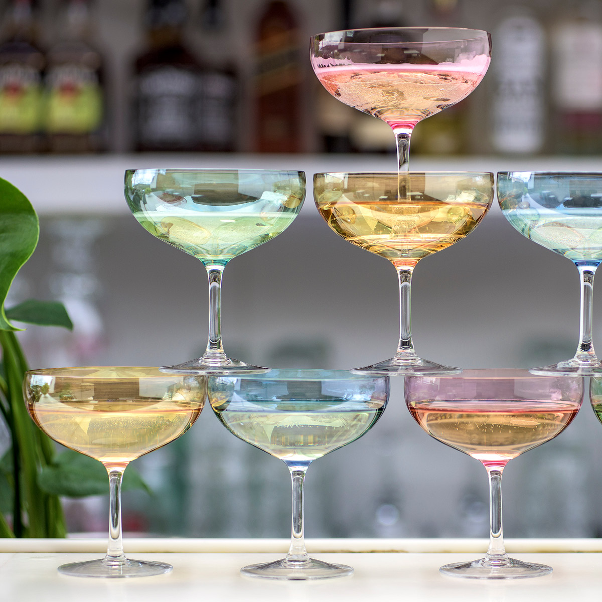 Magnor Happy champagneglass 28 cl rosa