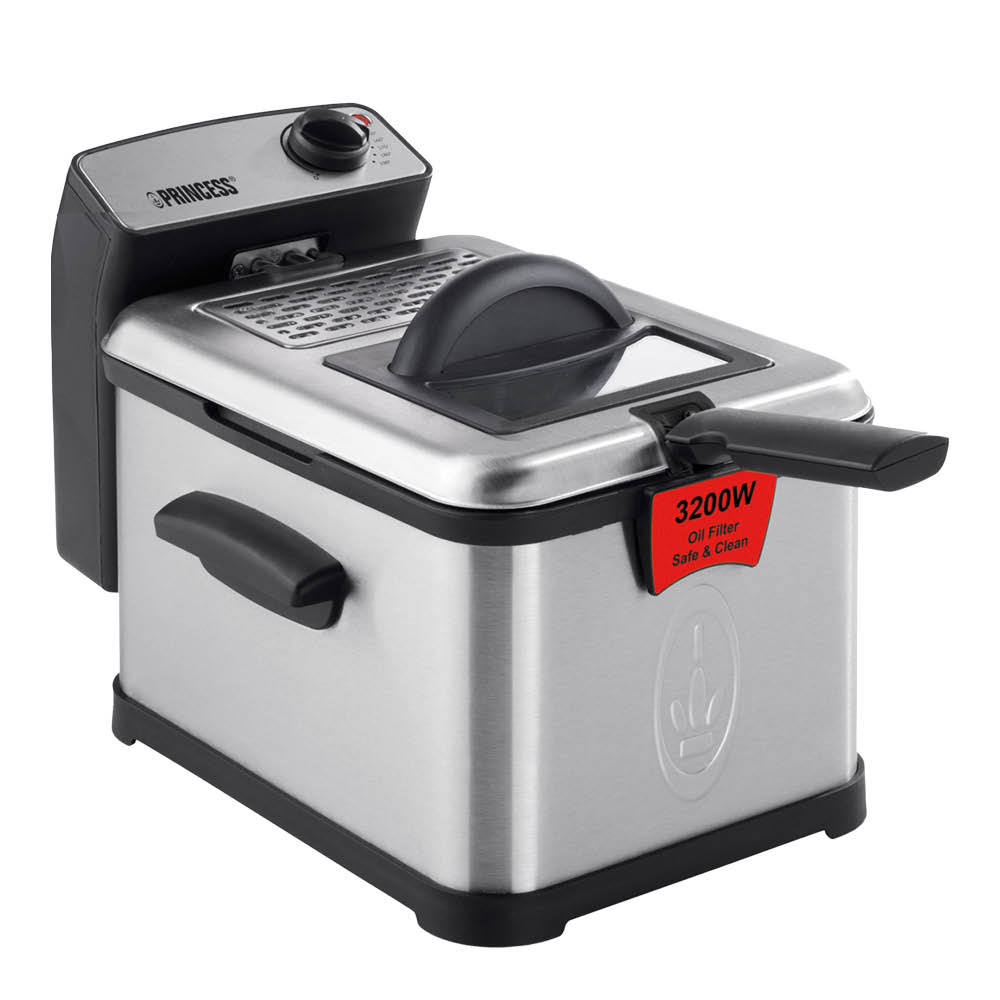 PRINCESS Frityrkoker Superior 3L 3200W rustfritt stål