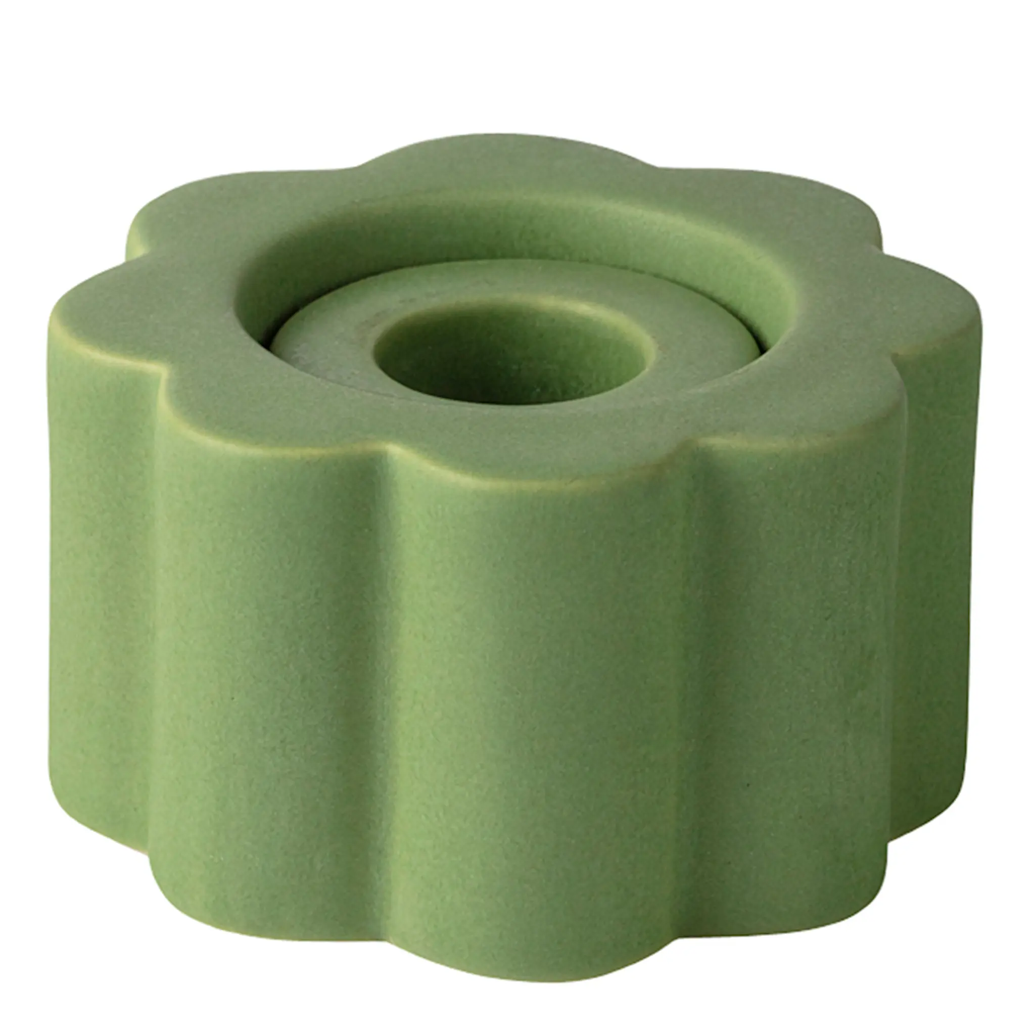 PotteryJo Birgit Vas/Ljusstake 5 cm Olive