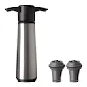 Wine Saver & 2 Stopper Svart/Silver