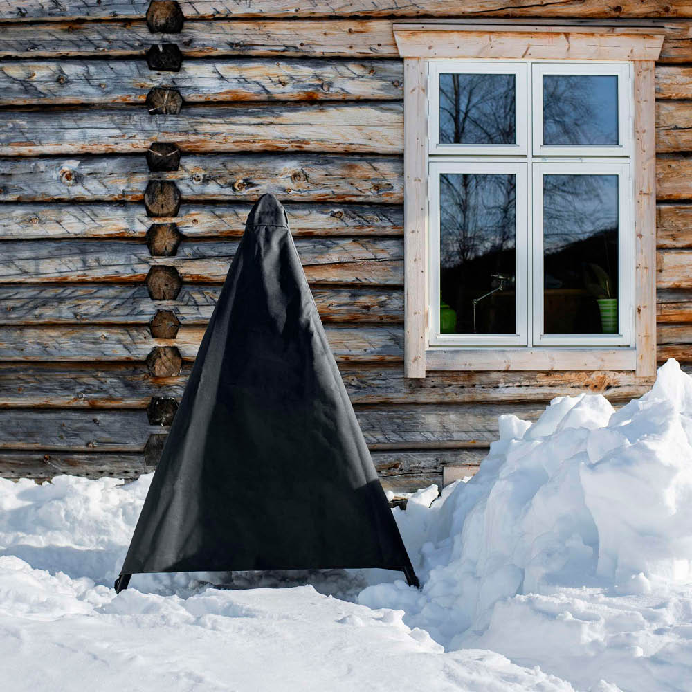 Espegard Överdrag till bålpanna svart