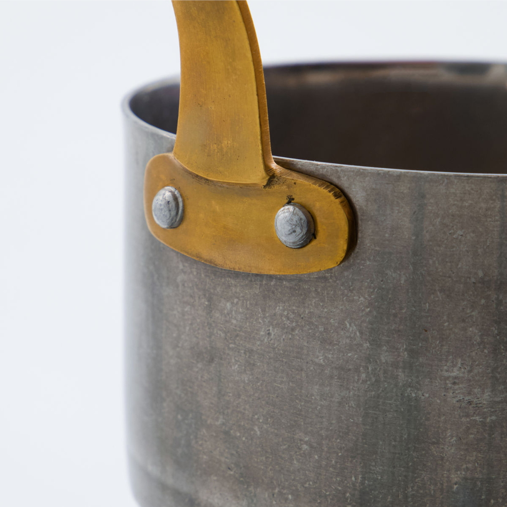 Nicolas Vahé Minikastrull 10 cm silver finish