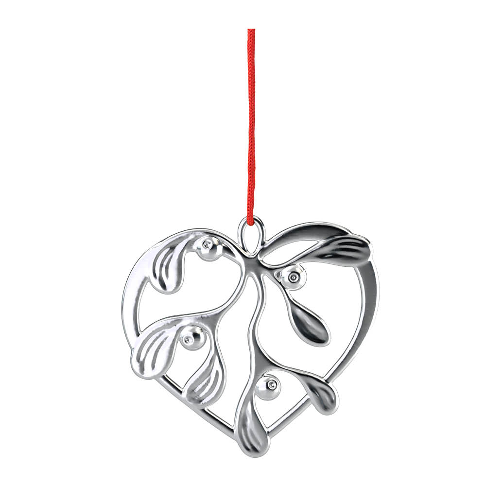 Rosendahl Karen Blixen ornament 6 cm Under the Mistletoe silver