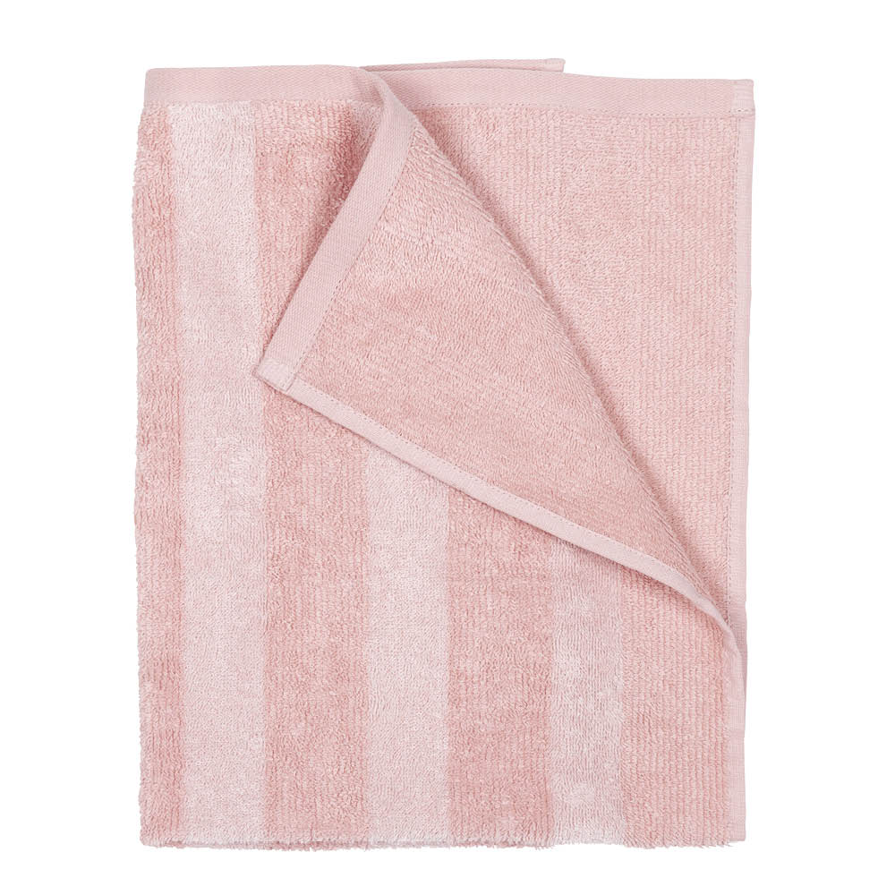 Fondaco Stripe badlakan 70x140 cm ljusrosa