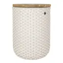 Halo sittpuff med förvaring 34x45 cm champagne