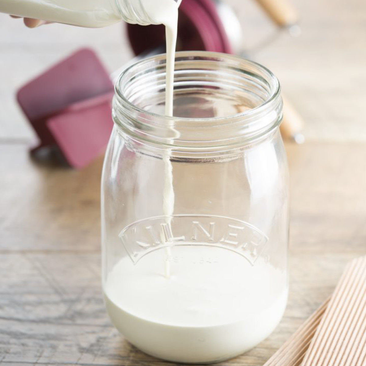 Kilner Smörkärnare i glas 1 L