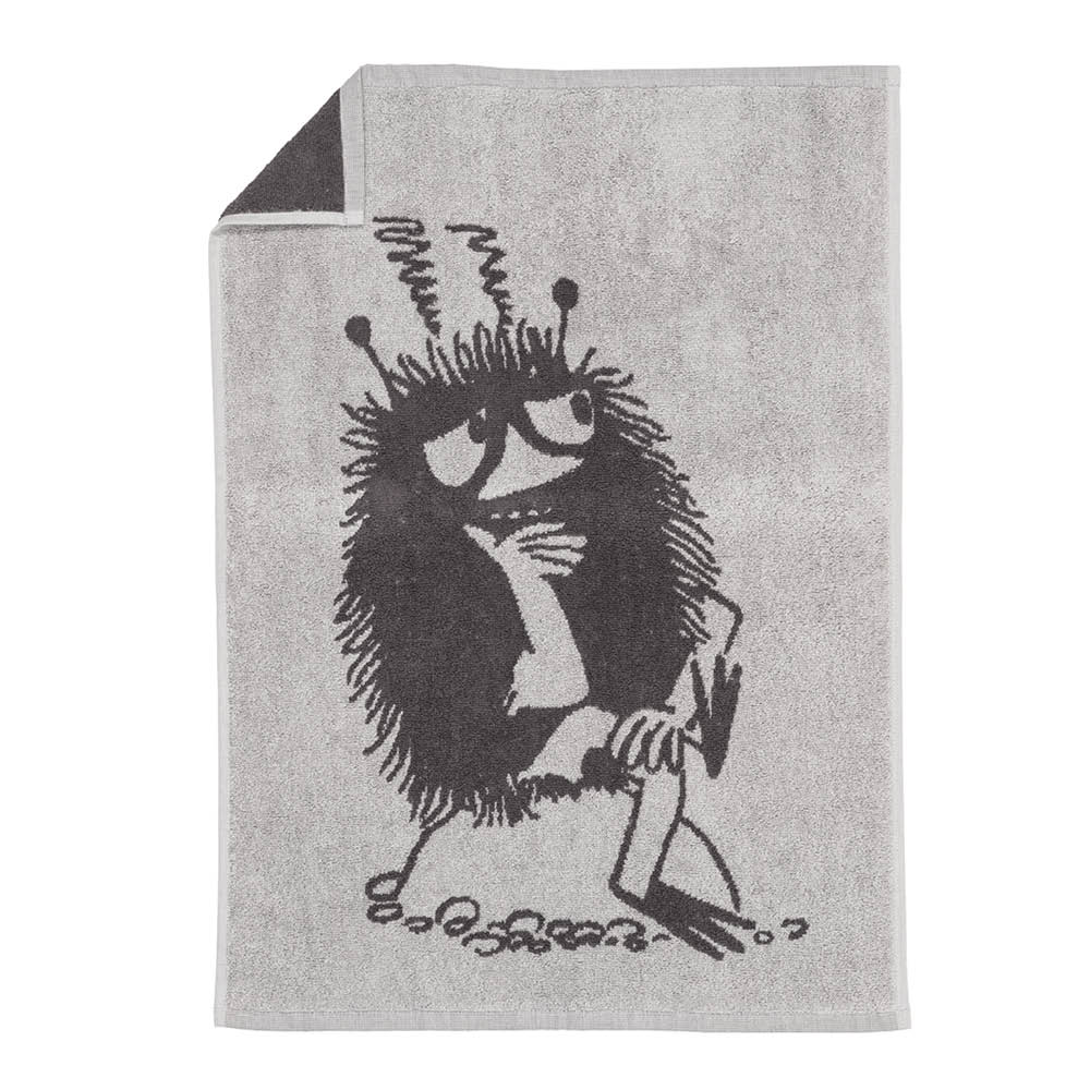 Moomin Arabia Muumi Käsipyyhe Haisuli 50x70 cm Harmaa