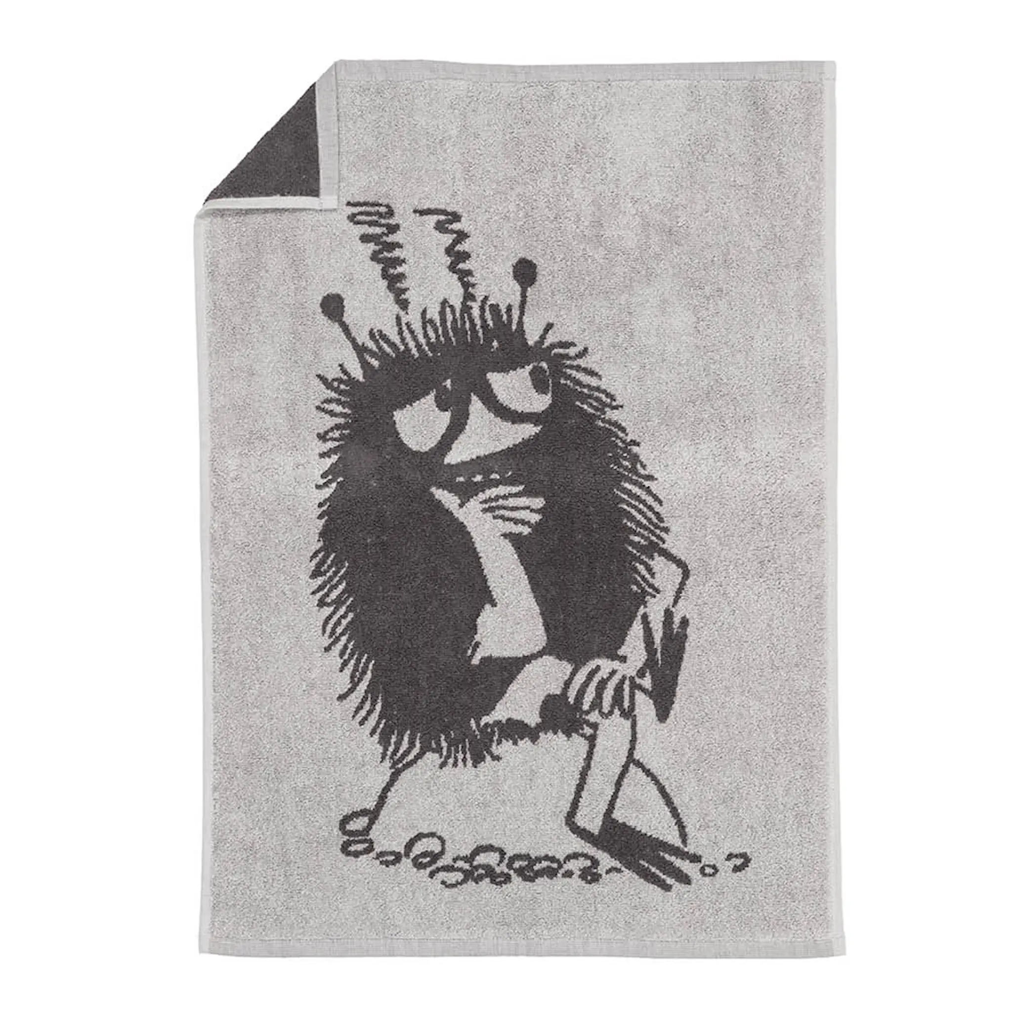 Moomin Arabia Muumi Käsipyyhe Haisuli 50x70 cm Harmaa