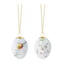 Vårkollektion påskägg 2026 6 cm 2-pack kamomill