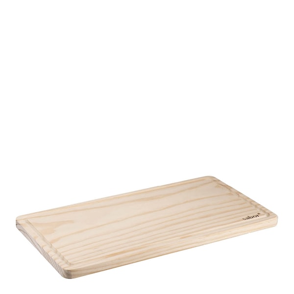 Trevig skärbräda med blodränna 45x24,5 cm accoya