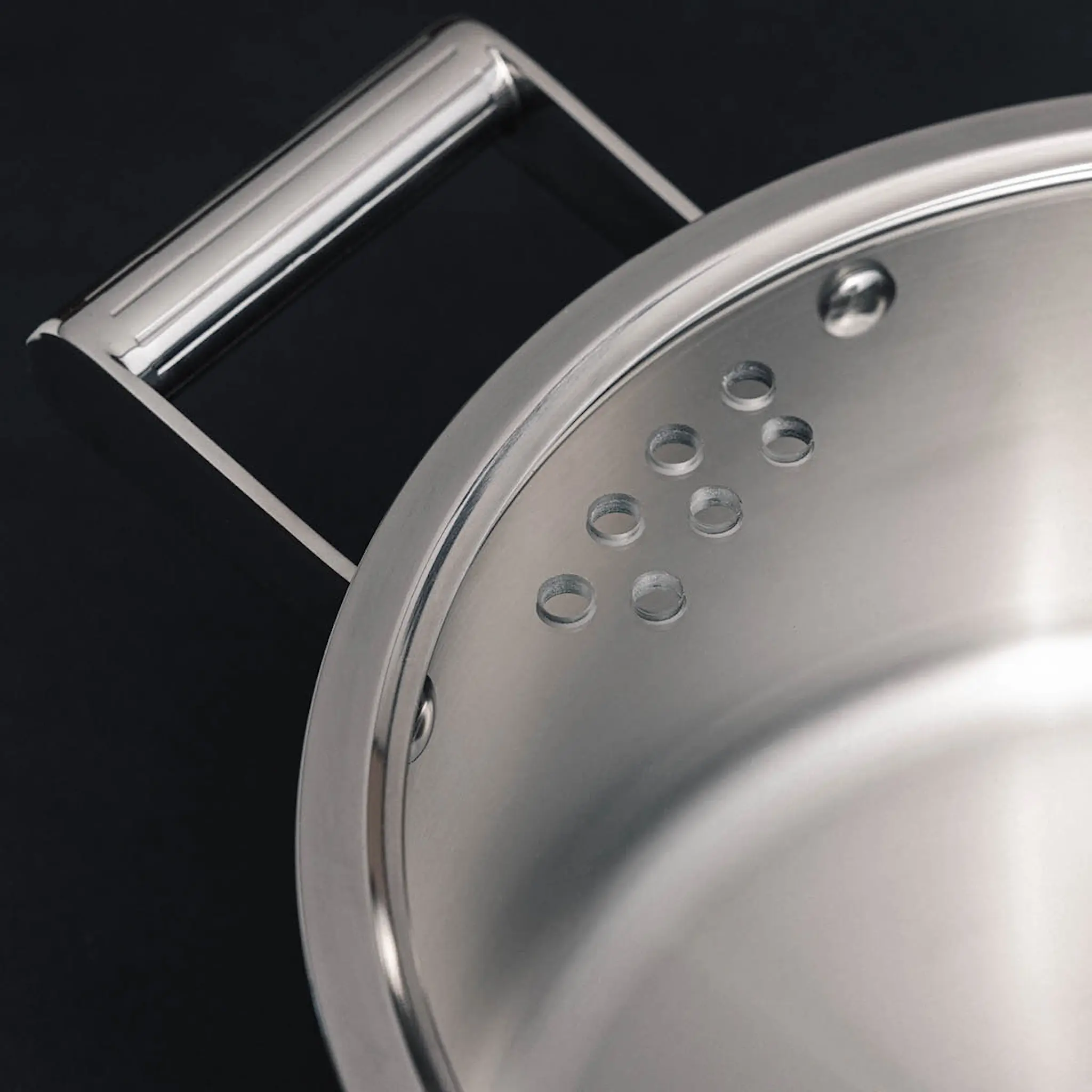 Vargen & Thor Glima gryta 4 L med lock blankt stål