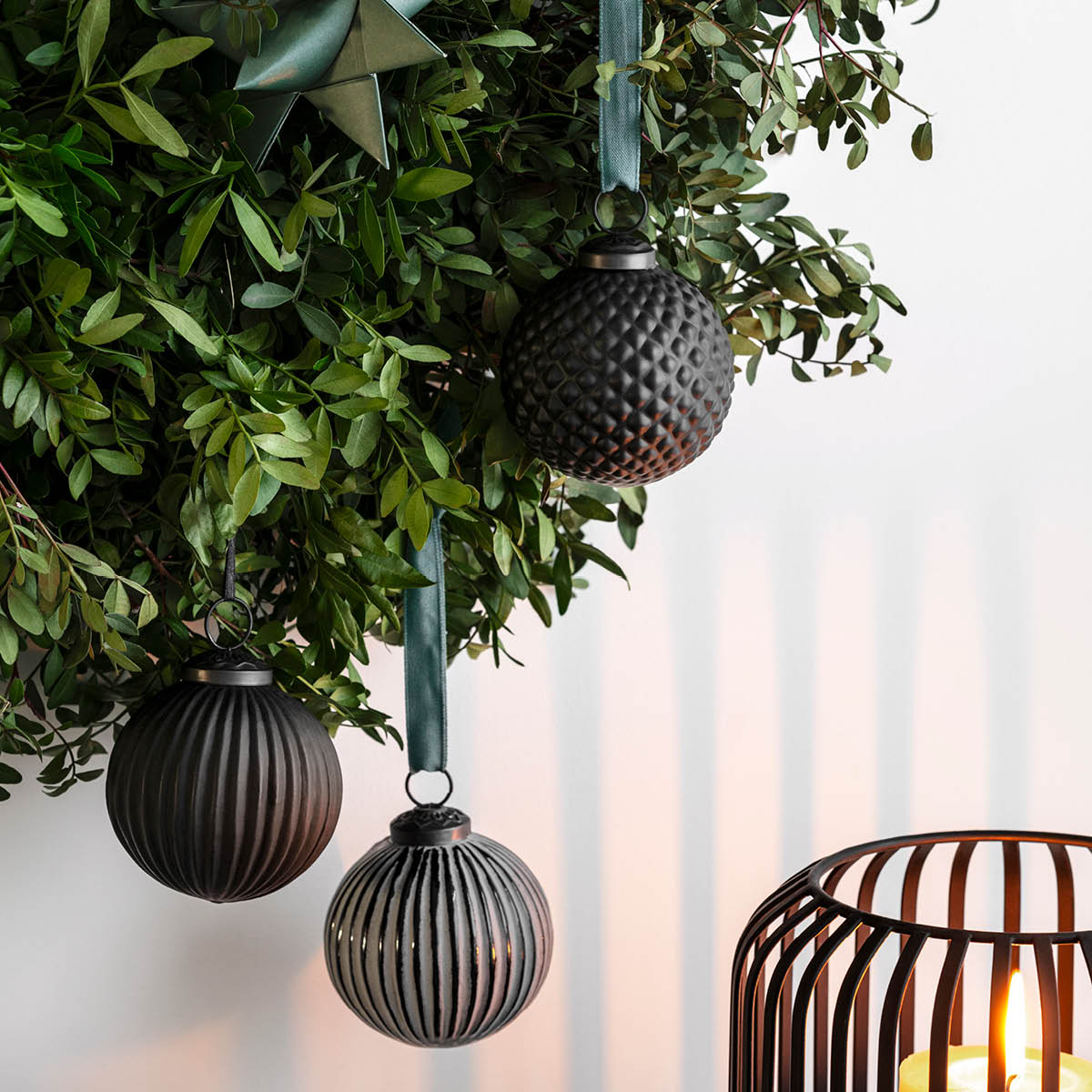 Villeroy & Boch Christmas Chic julekuler i glass 3 stk