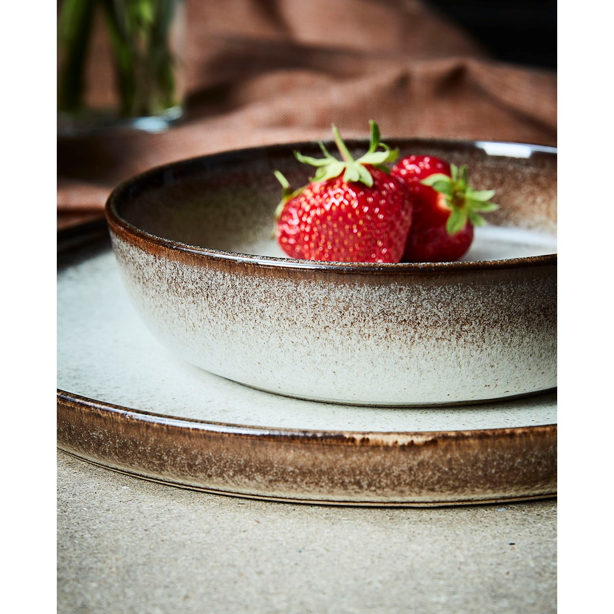 Søholm Søholm Sonja Middagstallrik 27 cm Brun