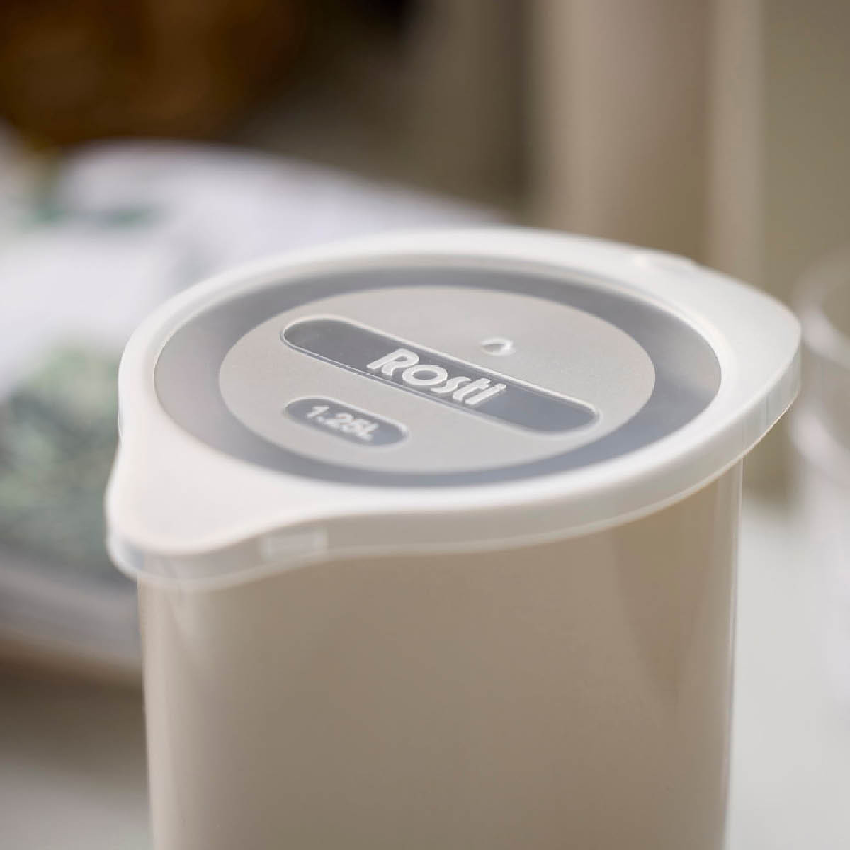 Rosti Classic miksekanne med lokk 1,25L Humus