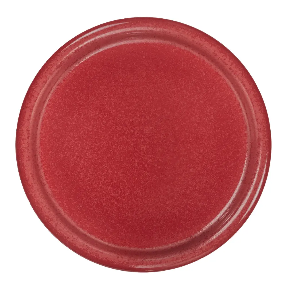 Porto mini tallerken 17 cm rød