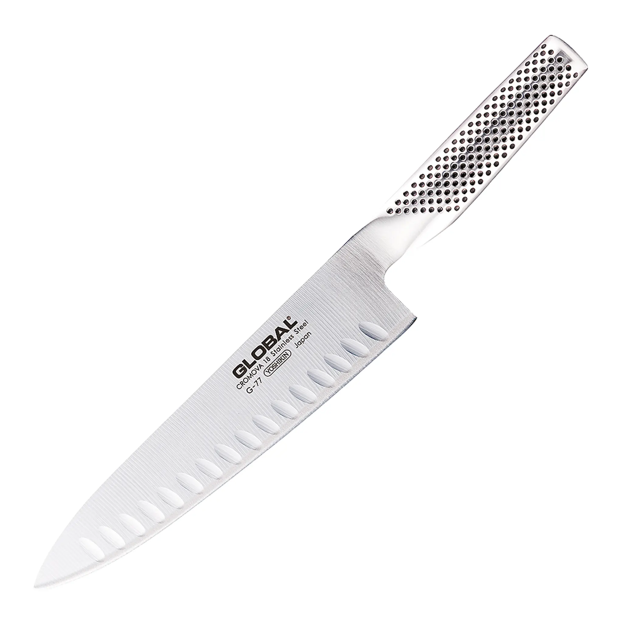 Global Global G-77 Kockkniv 20 cm olivslipad