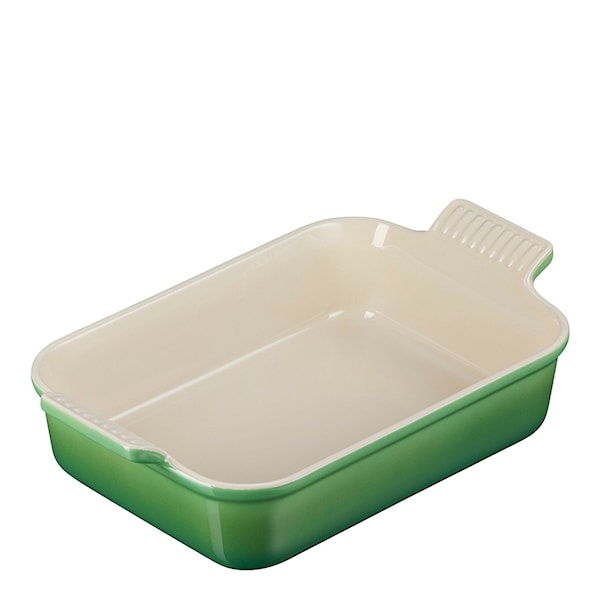 Heritage Rektangulär Form 19 cm bamboo green